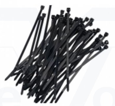 Bundelbanden kunststof zwart